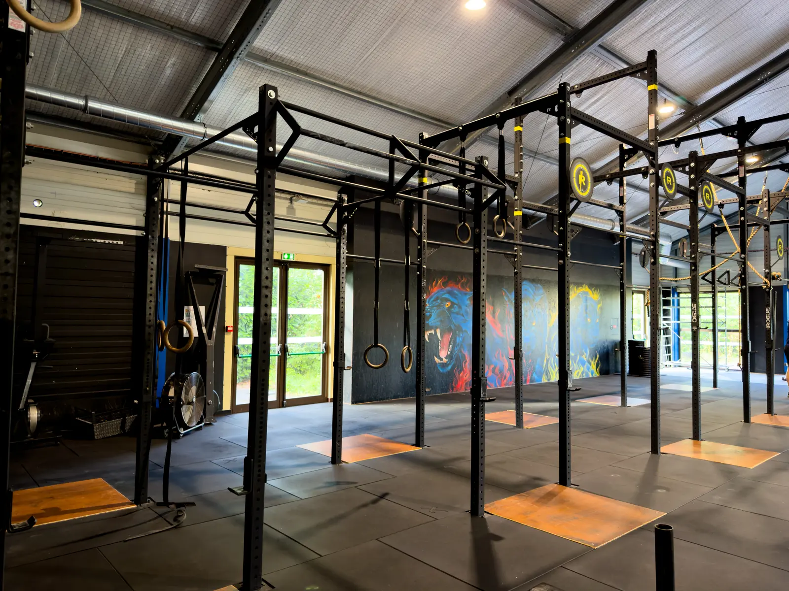 Structures de functional training du Club House
